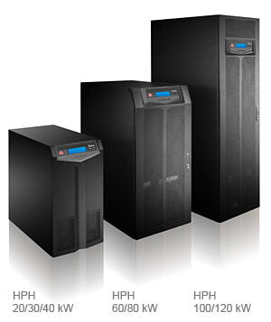 HPH Series UPS, Three Phase, 20-120 kW