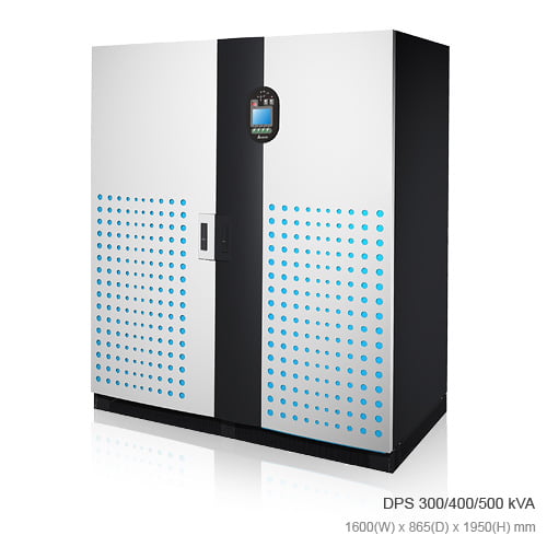 DPS Series UPS, Three Phase, 160–500 kVA, Scalable Up to 4000 kVA in Parallel