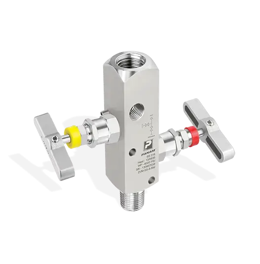 Male x Female Threaded, Remote Mount, 6000 psi