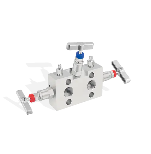 Flange X Female Threaded, Direct Mount, 6000 psi, Angle Type with Vent